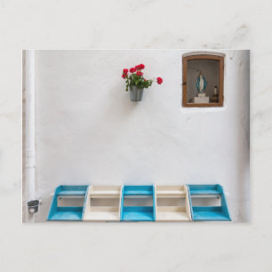 Cartão Postal Cartaz do altar da Virgem Maria