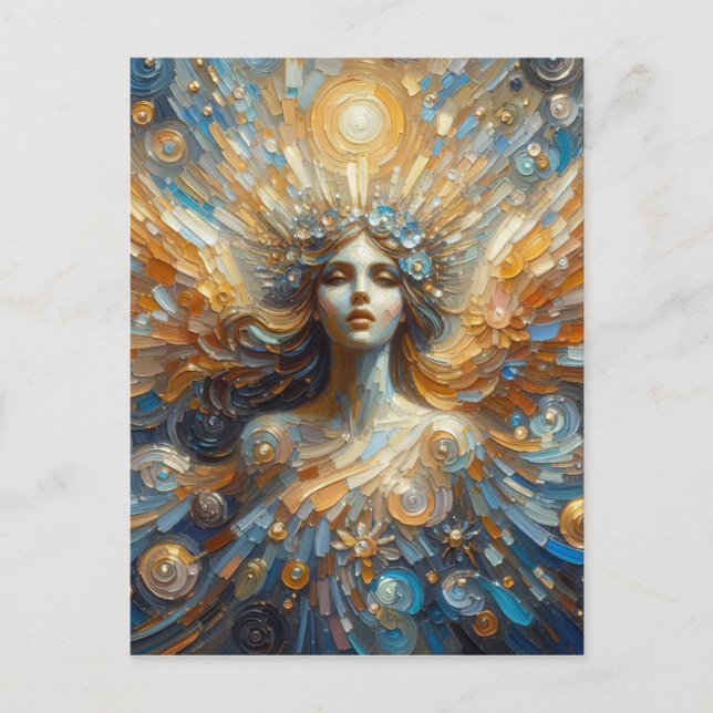 Cartão Postal Cartaz do Anjo (Frente)