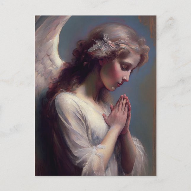 Cartão Postal Cartaz do Anjo da Fada do Jardim (Frente)