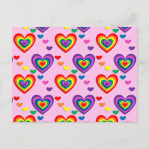 Cartão Postal Cartaz do arco-íris