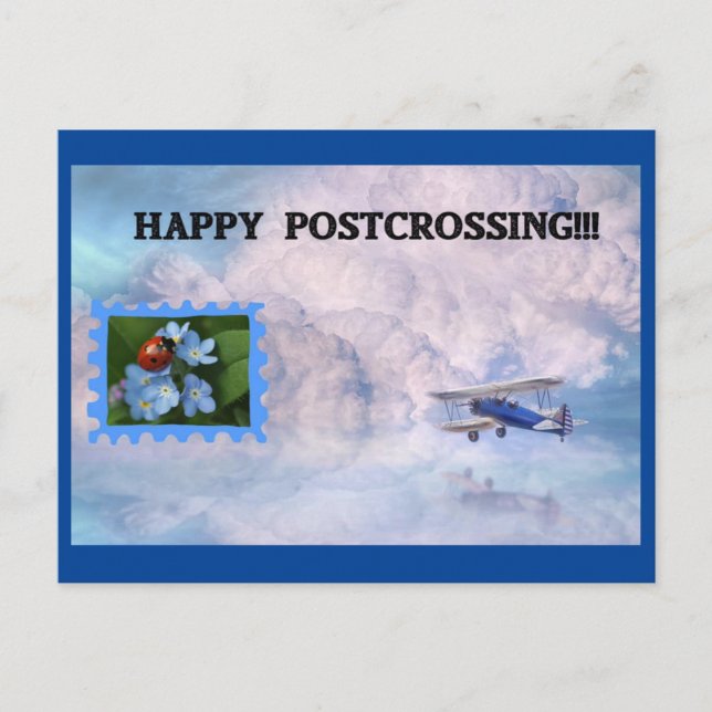 Cartão Postal Cartaz do Cartaz do Cartaz do Cartaz (Frente)