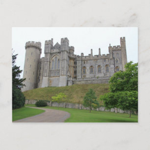 Cartão Postal Cartaz do Castelo de Arundel Global, West Sussex U
