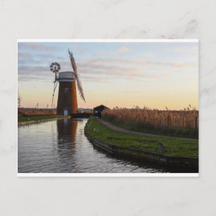 Cartão Postal Cartaz do dia de Horsey Norfolk Broads