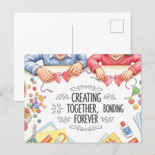 Cartão Postal Cartaz do dia dos avós felizes