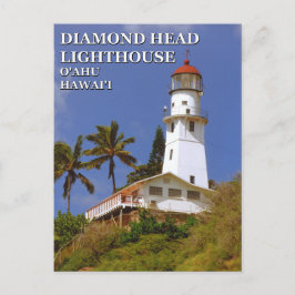 Cartão Postal Cartaz do Diamond Head, O'ahu, Cartão-postal Hawai