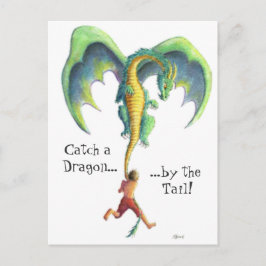 Cartão Postal Cartaz do Dragão