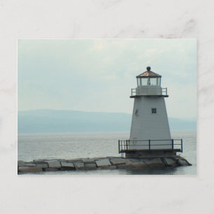 Cartão Postal Cartaz do Lago Champlain Lighthouse