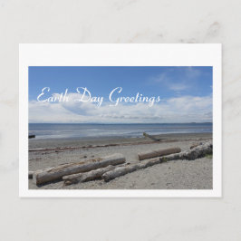 Cartão Postal Cartaz do lembrete do Dia da Terra