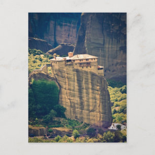 Cartão Postal Cartaz do mosteiro de Meteora