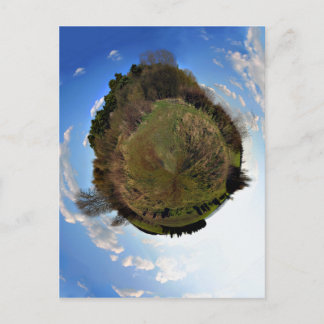 Cartão Postal Cartaz do mundo natural em miniatura