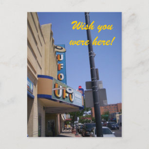 Cartão Postal Cartaz do Museu OVNI de Roswell