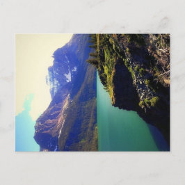 Cartão Postal Cartaz do Parque Nacional Glacier