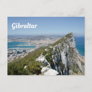 Cartão Postal Cartaz do Rock de Gibraltar