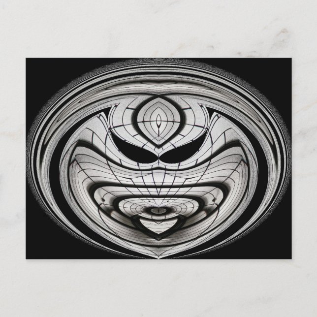 Cartão Postal Cartaz do Skylight ~ mau (Frente)