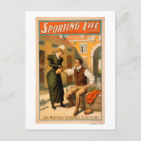 Cartaz do Teatro de Boxe Sporting Life