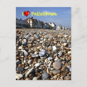 Cartão Postal Cartaz Felixstowe
