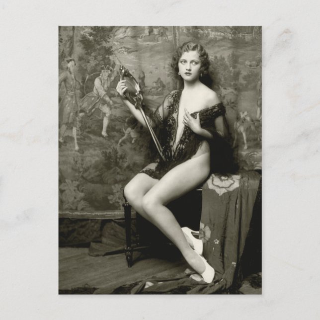 Cartão Postal Cartaz francês no início dos anos 1900 (Frente)