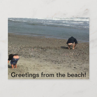 Cartão Postal Cartaz humorístico