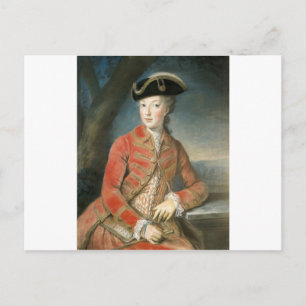 Cartão Postal Cartaz Marie Antoinette à caça