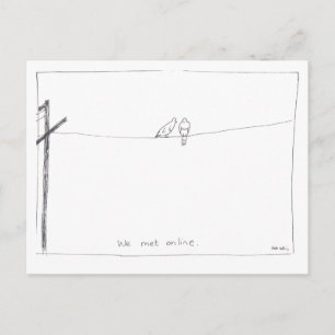 Cartão Postal Cartaz-pombo