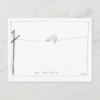 Cartão Postal Cartaz-pombo