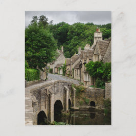 Cartão Postal Cartaz postal da cidade de Costwolds Castle Combe
