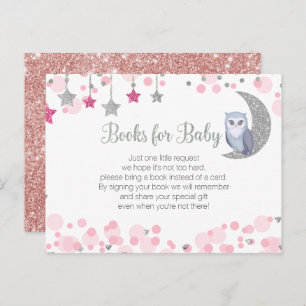 Cartão Postal Cartaz-postal dos livros de Chá de fraldas Rosa-Lu