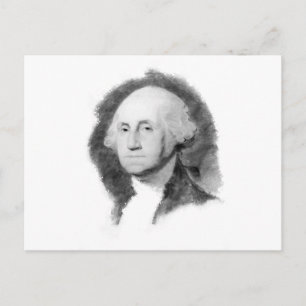 Cartão Postal Cartaz postal George Washington Portrait