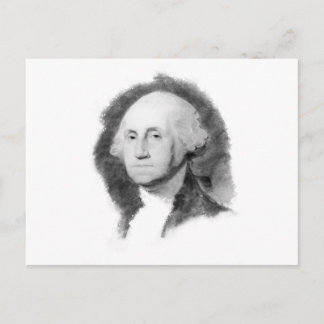 Cartão Postal Cartaz postal George Washington Portrait