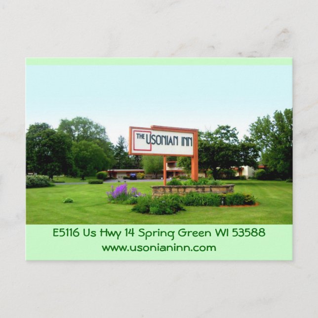 Cartão Postal Cartaz postal Inn (Frente)