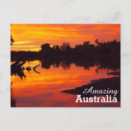 Cartão Postal Cartaz surpreendente na Austrália