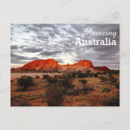 Cartão Postal Cartaz surpreendente na Austrália