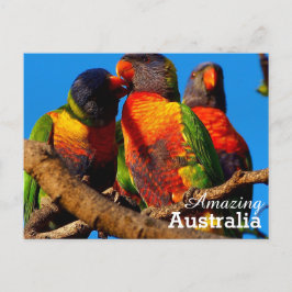 Cartão Postal Cartaz surpreendente na Austrália