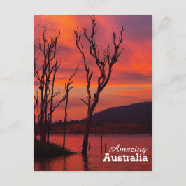 Cartão Postal Cartaz surpreendente na Austrália