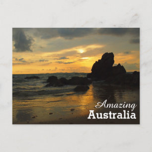 Cartão Postal Cartaz surpreendente na Austrália