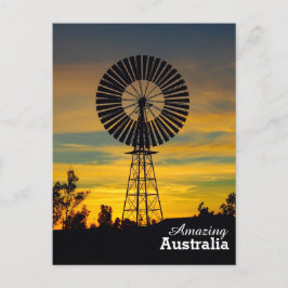 Cartão Postal Cartaz surpreendente na Austrália