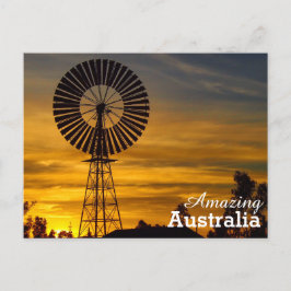 Cartão Postal Cartaz surpreendente na Austrália