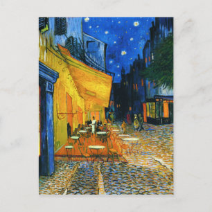 Cartão Postal Cartaz Terace do Café Van Gogh