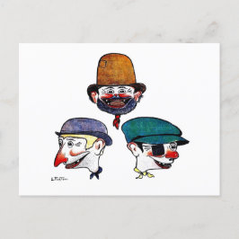 Cartão Postal Carte postal des Pieds Nickelés