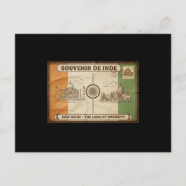 Cartão Postal carte postal inde