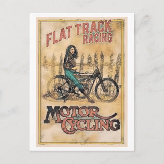 Cartão Postal Carte Postale britânico 1900: avião de moto de cor