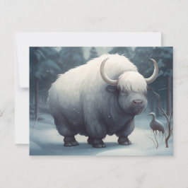 Cartão Postal Carte Postale Bufalo