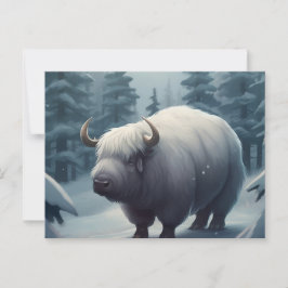 Cartão Postal Carte Postale Bufalo