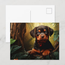 Carte postale Canine Celebration