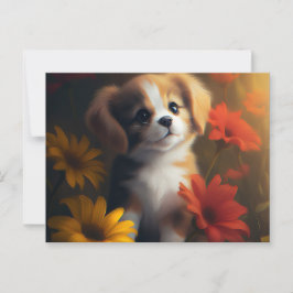 Cartão Postal Carte Postale CatDog