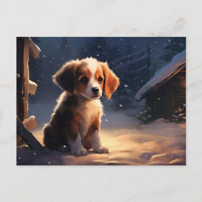 Cartão Postal Carte postale Chien 5-2 (Frente)