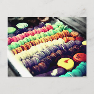 Cartão Postal carte postale comida