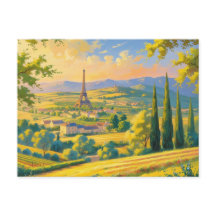 Carte Postale de Voyage à França | Única Souvenir