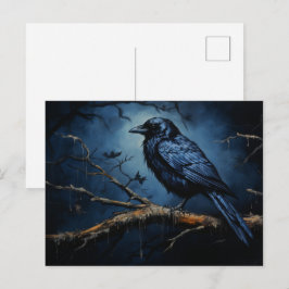 Cartão Postal Carte postale Ethereal Feathers
