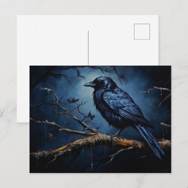 Cartão Postal Carte postale Ethereal Feathers (Frente/Verso)